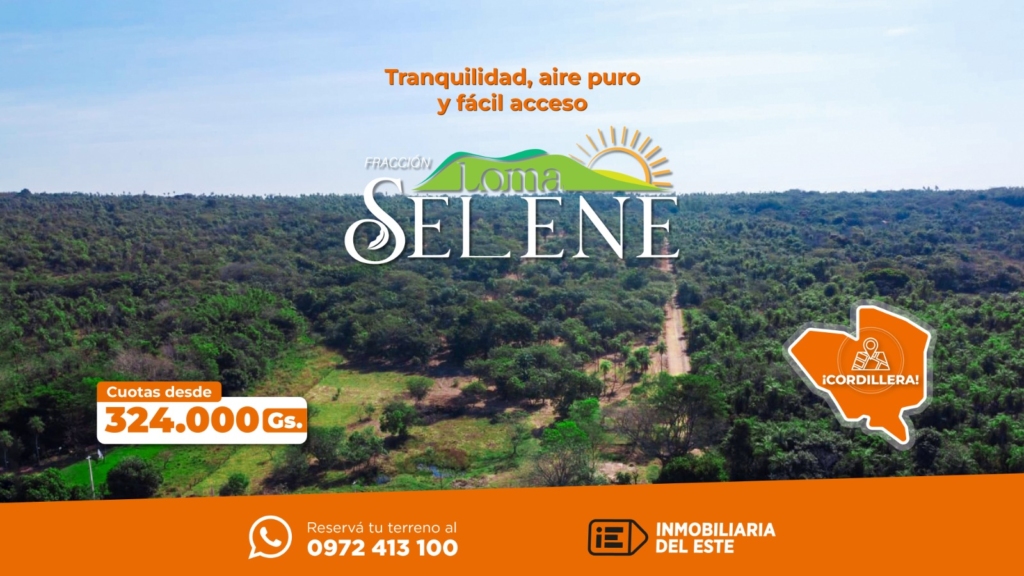 Loma Selene, tu lote en LOMA GRANDE, con la mejor inmobiliaria
