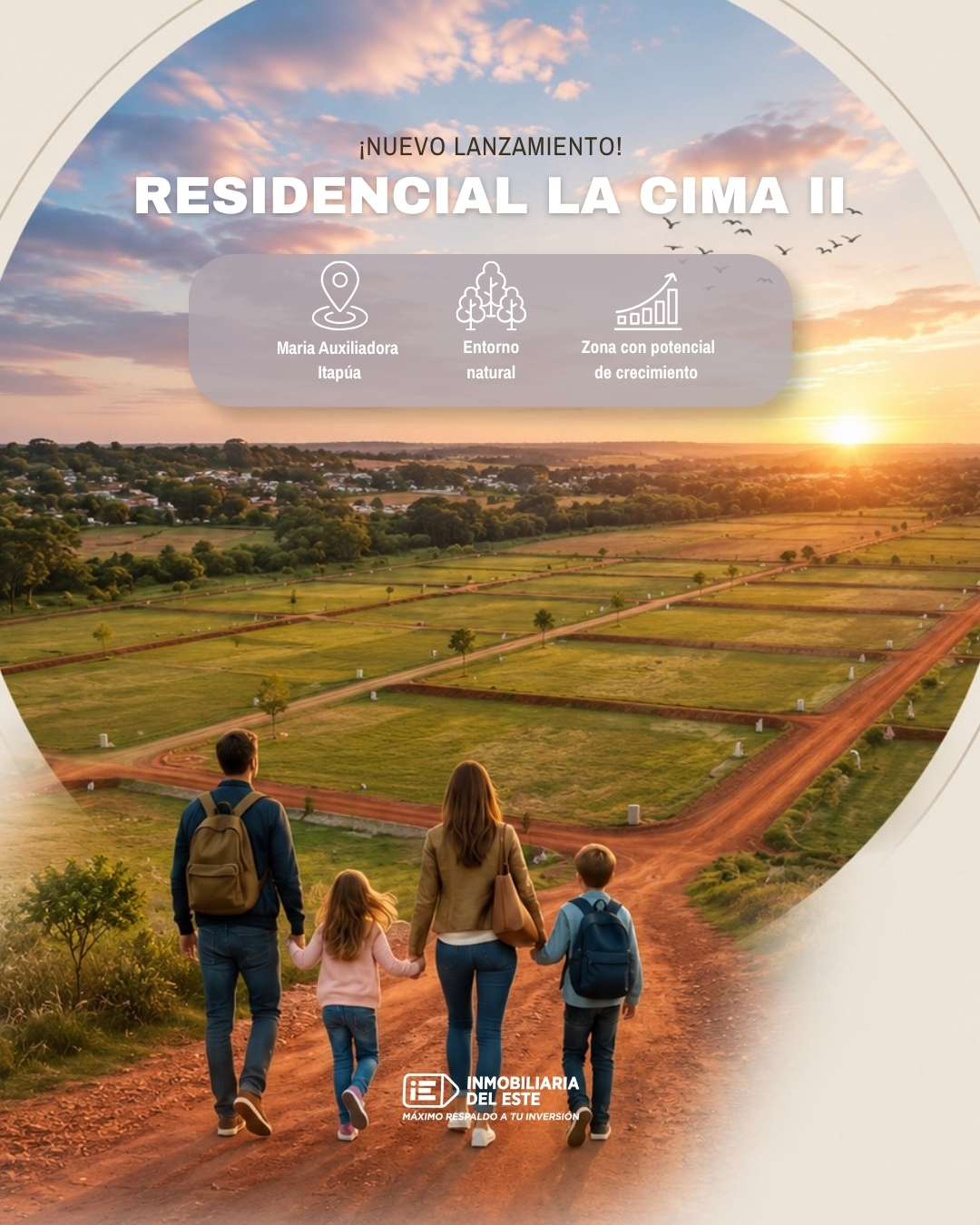 Residencial La Cima II en María Auxiliadora, cerca de la Ruta PY06.
